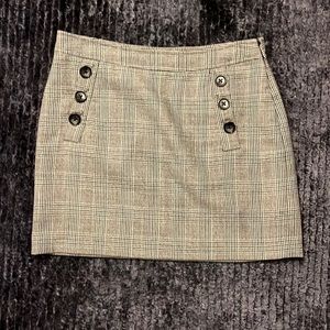Banana Republic tweed mini skirt